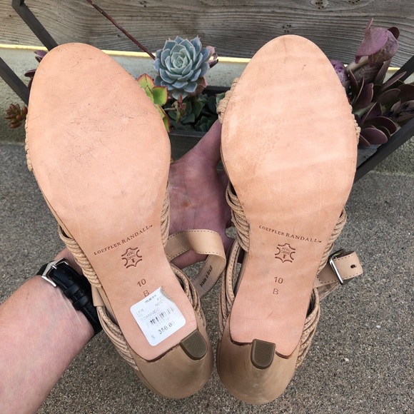 $350~LOEFFLER RANDALL~Leather Knot Sandals~9/9.5 - Picture 14 of 14